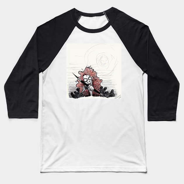 Shooting Baseball T-Shirt by toothy.crow